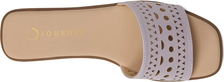 Journee Collection Brodie Women's Sandals Lilac : 7.5 M, Synthetic - Image 2