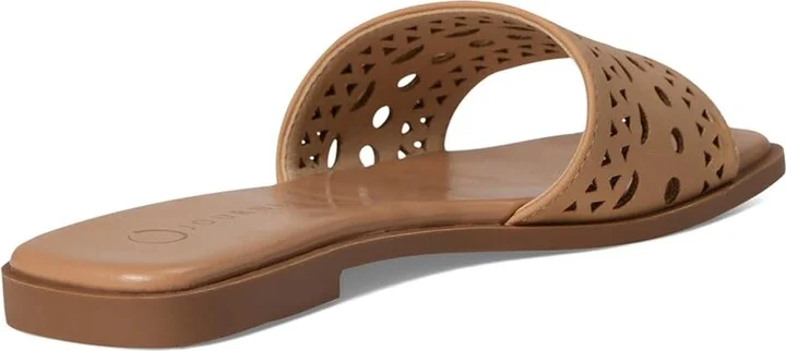 Journee Collection Brodie Women's Sandals Tan : 9.5 M, Synthetic - Image 4