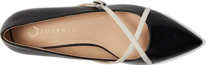 Journee Collection Camby Women's Shoes Black : 9.5 M, Synthetic - Image 2