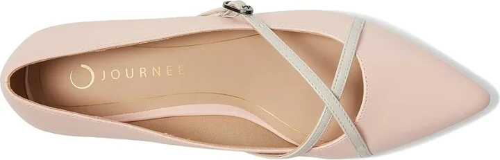 Journee Collection Camby Women's Shoes Pink : 8 M, Synthetic - Image 2