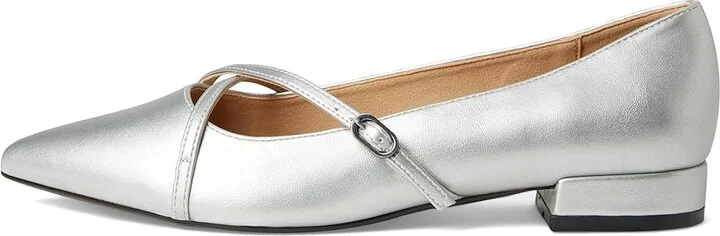 Journee Collection Camby Women's Shoes Silver : 8 W, Synthetic - Image 6