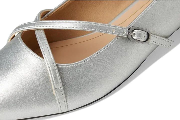 Journee Collection Camby Women's Shoes Silver : 8 W, Synthetic - Image 7