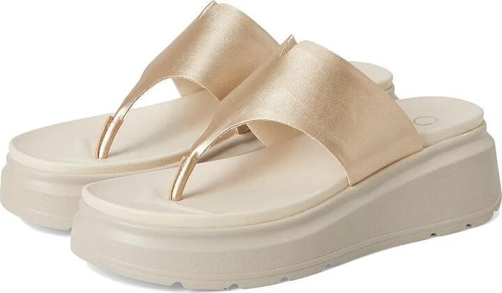 Journee Collection Carah Women's Wedge Shoes Champagne : 12 M, Synthetic