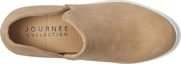 Journee Collection Cardi Women's Shoes Tan : 11 M, Faux Leather - Image 2