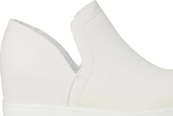 Journee Collection Cardi Women's Shoes White : 11 W, Faux Leather - Image 7