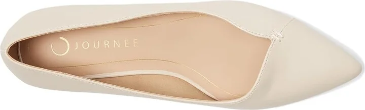Journee Collection Carmin Women's Shoes Bone : 7 M, Synthetic - Image 2