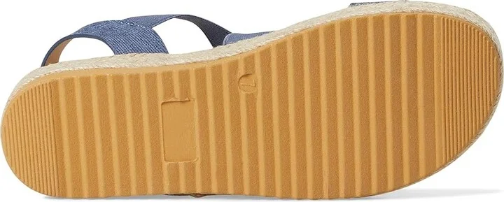 Journee Collection Caroline Women's Wedge Shoes Denim : 12 M, Synthetic - Image 3