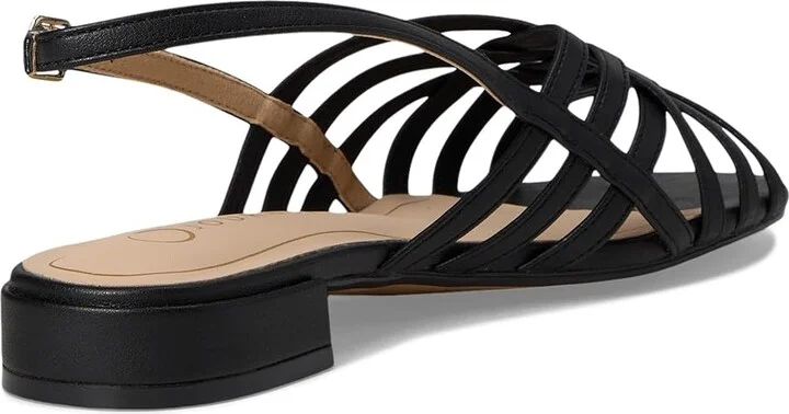 Journee Collection Cassandra Women's Sandals Black : 9 M, Synthetic - Image 4