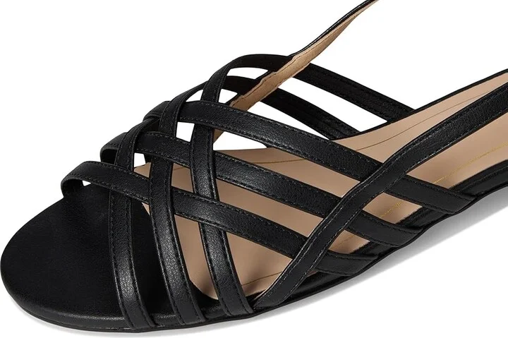 Journee Collection Cassandra Women's Sandals Black : 9 M, Synthetic - Image 7