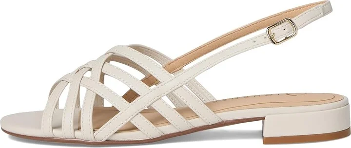 Journee Collection Cassandra Women's Sandals Bone : 7 M, Synthetic - Image 6