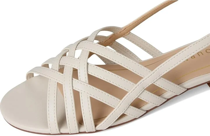 Journee Collection Cassandra Women's Sandals Bone : 7 M, Synthetic - Image 7