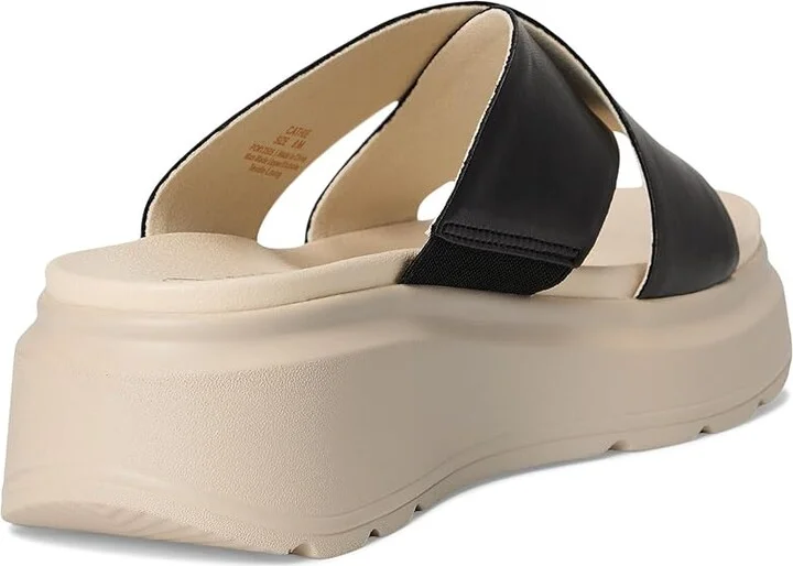 Journee Collection Cathie Women's Wedge Shoes Black : 9 M, Synthetic - Image 4