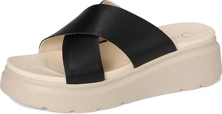 Journee Collection Cathie Women's Wedge Shoes Black : 9 M, Synthetic - Image 5