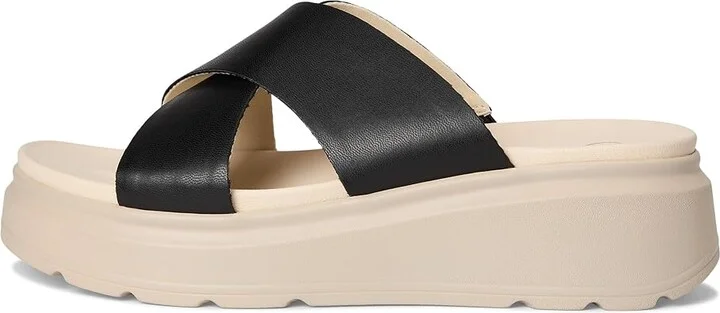 Journee Collection Cathie Women's Wedge Shoes Black : 9 M, Synthetic - Image 6