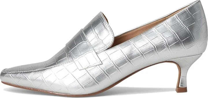 Journee Collection Celina Pump High Women's Heels Silver : 12 M - Image 6