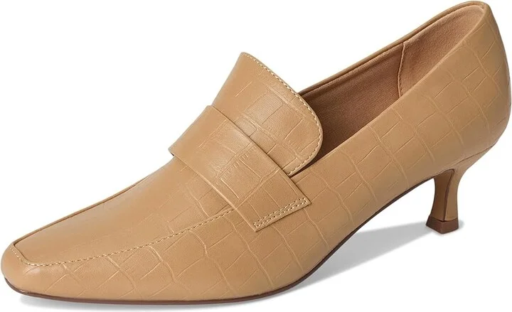 Journee Collection Celina Pump High Women's Heels Tan : 9.5 M - Image 5