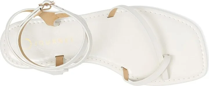 Journee Collection Charra Women's Sandals White : 8.5 M, Synthetic - Image 2