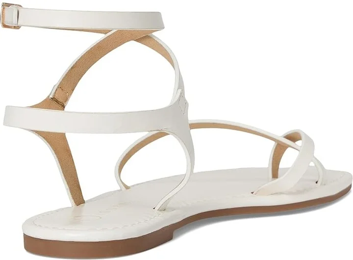 Journee Collection Charra Women's Sandals White : 8.5 M, Synthetic - Image 4