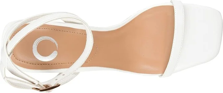 Journee Collection Chasity Pump Women's Shoes White : 10 M, Synthetic - Image 2