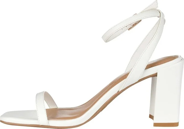 Journee Collection Chasity Pump Women's Shoes White : 10 M, Synthetic - Image 6