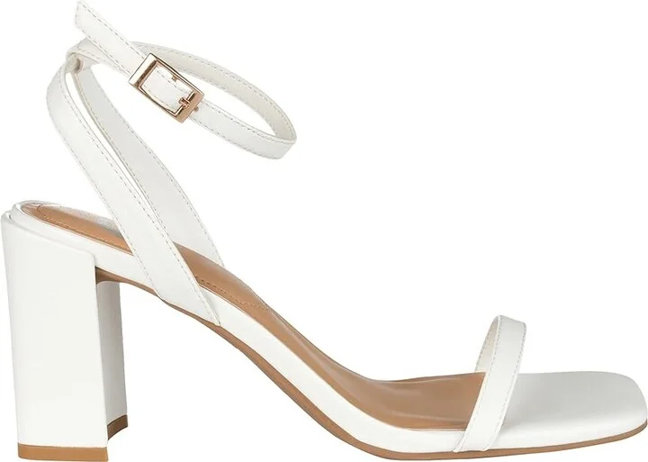 Journee Collection Chasity Pump Women's Shoes White : 10 M, Synthetic - Image 7