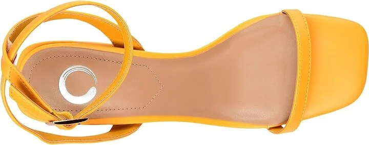 Journee Collection Chasity Pump Women's Shoes Yellow : 9.5 M, Synthetic - Image 2