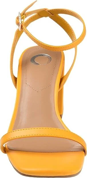 Journee Collection Chasity Pump Women's Shoes Yellow : 9.5 M, Synthetic - Image 5
