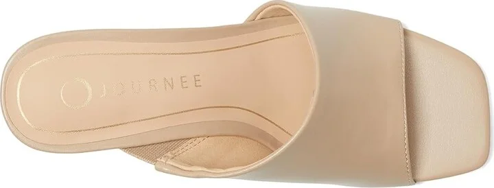 Journee Collection Clementine Women's Wedge Shoes Taupe : 8 M, Synthetic - Image 2