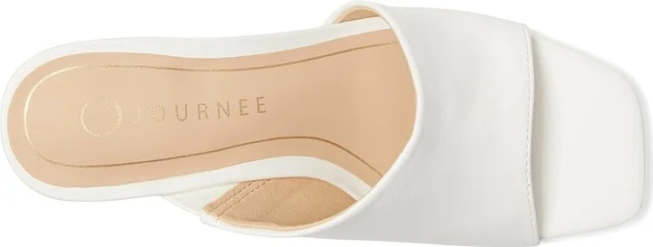 Journee Collection Clementine Women's Wedge Shoes White : 6 M, Synthetic - Image 2