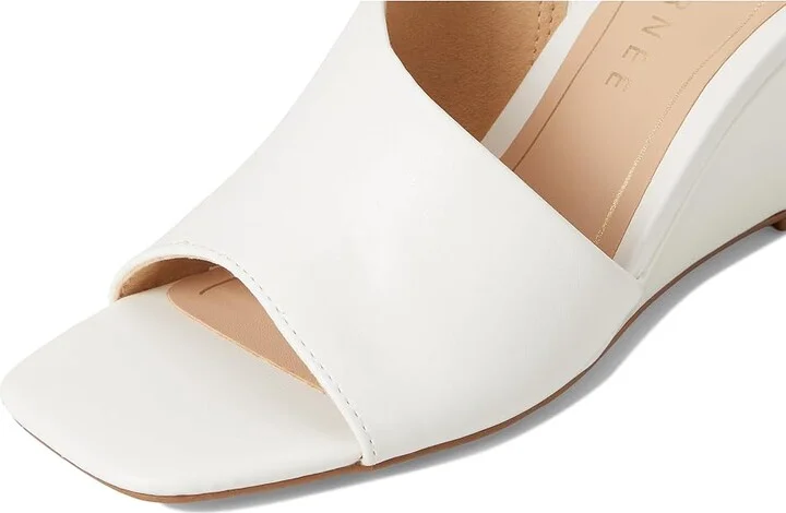 Journee Collection Clementine Women's Wedge Shoes White : 6 M, Synthetic - Image 7