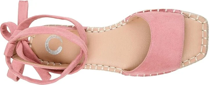 Journee Collection Comfort Foamtm Emelie Sandal Women's Shoes Rose : 6 M, Synthetic - Image 2