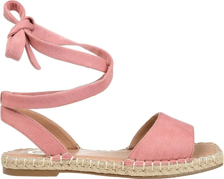 Journee Collection Comfort Foamtm Emelie Sandal Women's Shoes Rose : 6 M, Synthetic - Image 7