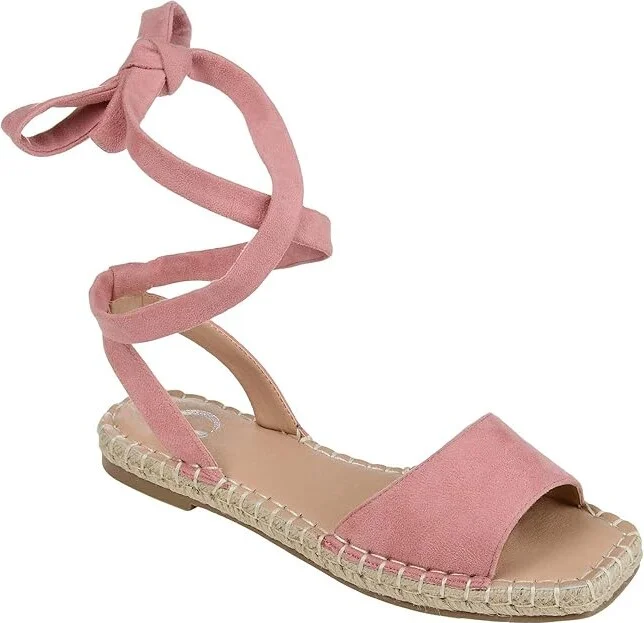 Journee Collection Comfort Foamtm Emelie Sandal Women's Shoes Rose : 6 M, Synthetic