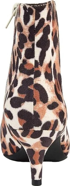 Journee Collection Comfort Foamtm Isobel Bootie Women's Shoes Leopard : 7.5 M, Synthetic - Image 7