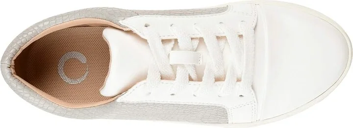 Journee Collection Comfort Foamtm Lynz Sneakers Women's Shoes Grey : 8.5 M, Synthetic - Image 2