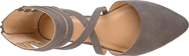 Journee Collection Comfort Foamtm Marlee Flat Women's Shoes Grey : 6 M, Textile/Synthetic - Image 2