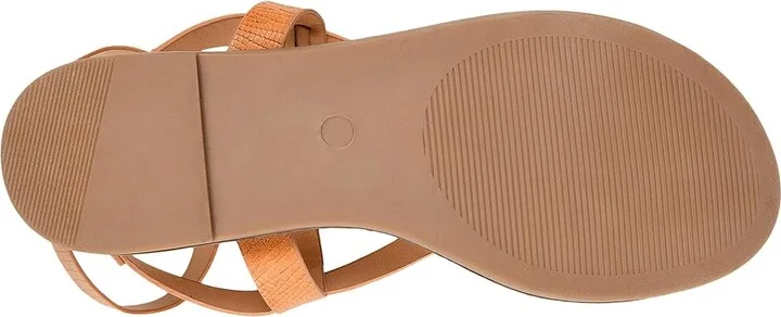 Journee Collection Comfort Foamtm Tangie Sandal Women's Shoes Tan : 6 M, Synthetic - Image 3