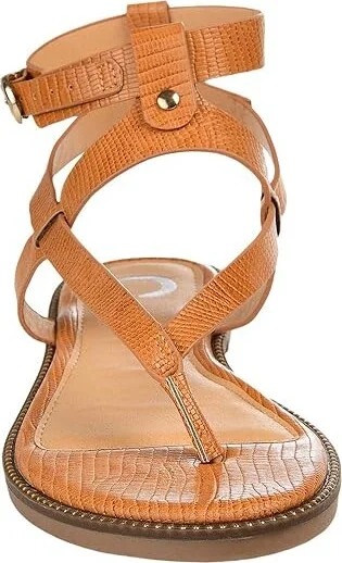 Journee Collection Comfort Foamtm Tangie Sandal Women's Shoes Tan : 6 M, Synthetic - Image 5