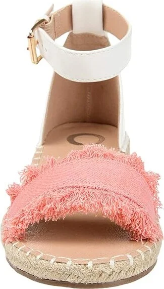 Journee Collection Comfort Foamtm Tristeen Sandal Women's Shoes Pink : 6 M, Textile - Image 5