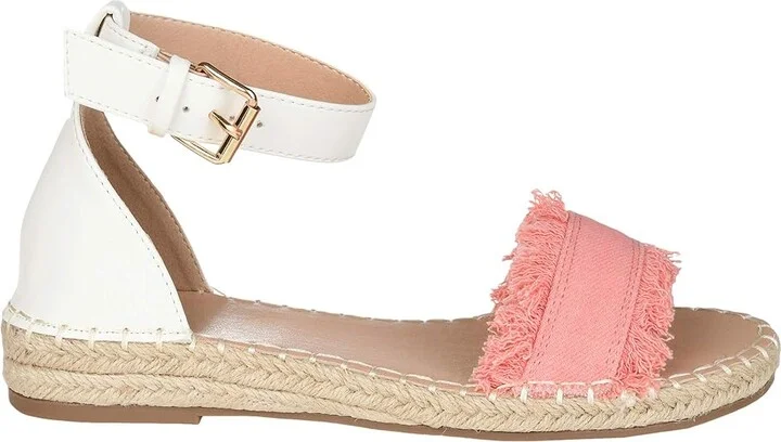Journee Collection Comfort Foamtm Tristeen Sandal Women's Shoes Pink : 6 M, Textile - Image 7