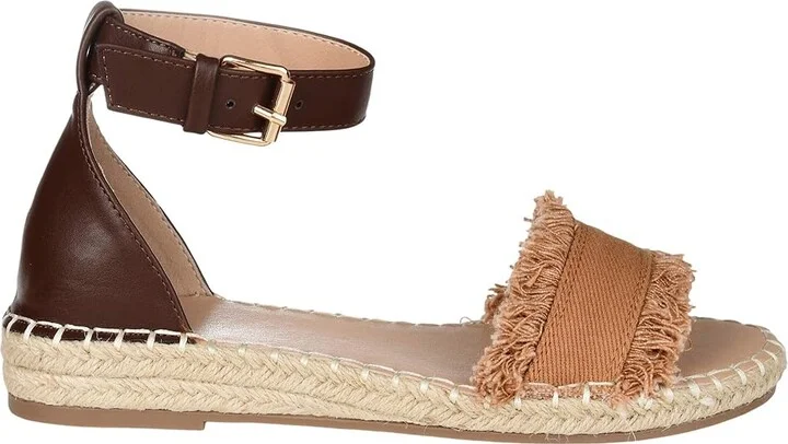 Journee Collection Comfort Foamtm Tristeen Sandal Women's Shoes Tan : 6 M, Textile - Image 7