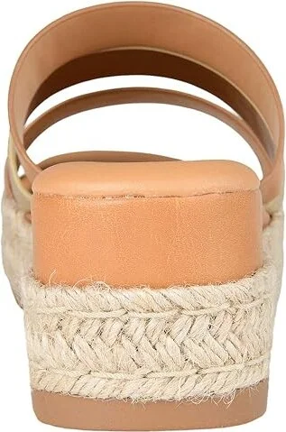 Journee Collection Comfort Foamtm Whitty Sandal Women's Shoes Tan : 9.5 M, Synthetic - Image 4