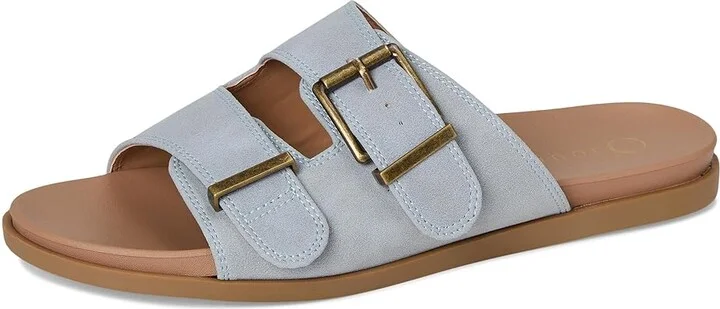 Journee Collection Cosette Women's Sandals Blue : 9.5 M, Synthetic - Image 5