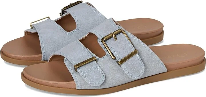 Journee Collection Cosette Women's Sandals Blue : 9.5 M, Synthetic
