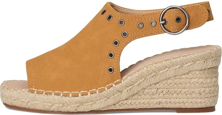 Journee Collection Crisie Women's Wedge Shoes Cognac : 8.5 M, Synthetic - Image 6