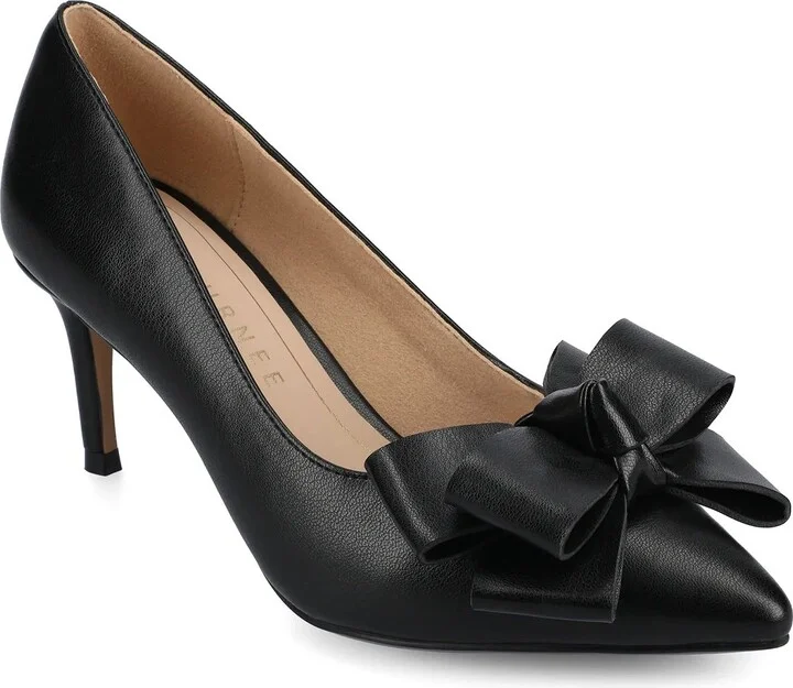 Journee Collection Crystol Pump