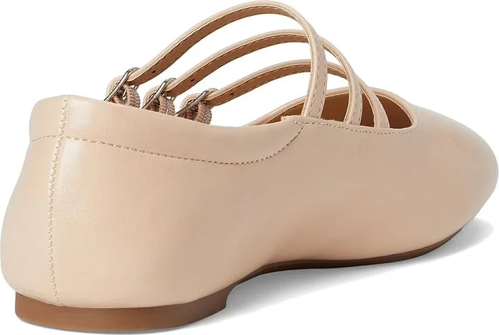 Journee Collection Darlin Women's Dress Flat Shoes Nude : 10 M, Faux Leather - Image 4