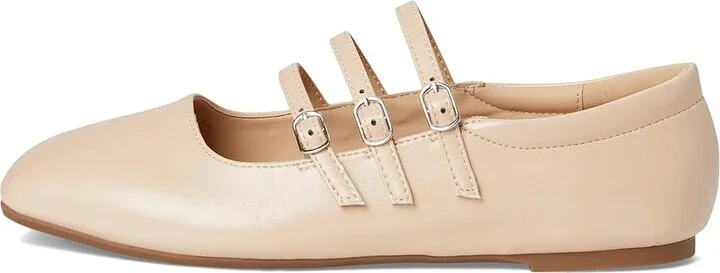 Journee Collection Darlin Women's Dress Flat Shoes Nude : 10 M, Faux Leather - Image 6