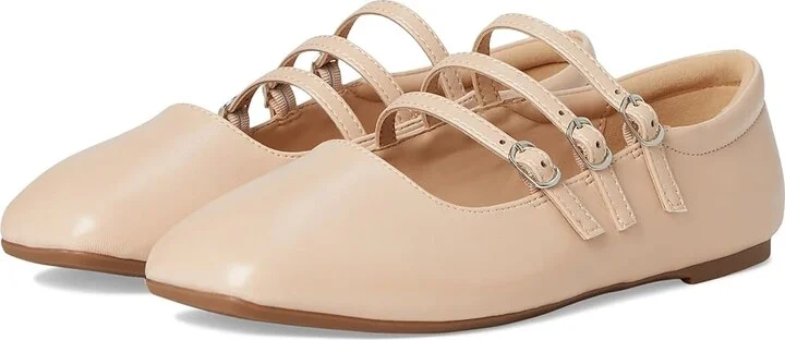 Journee Collection Darlin Women's Dress Flat Shoes Nude : 10 M, Faux Leather