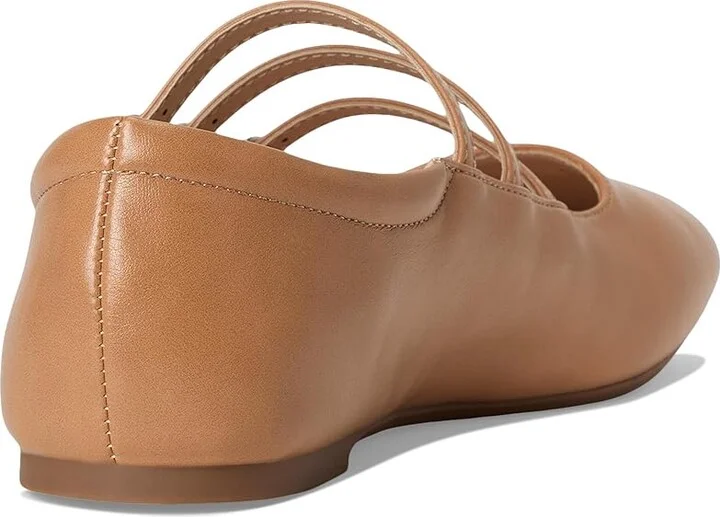 Journee Collection Darlin Women's Dress Flat Shoes Tan : 9.5 M, Faux Leather - Image 4